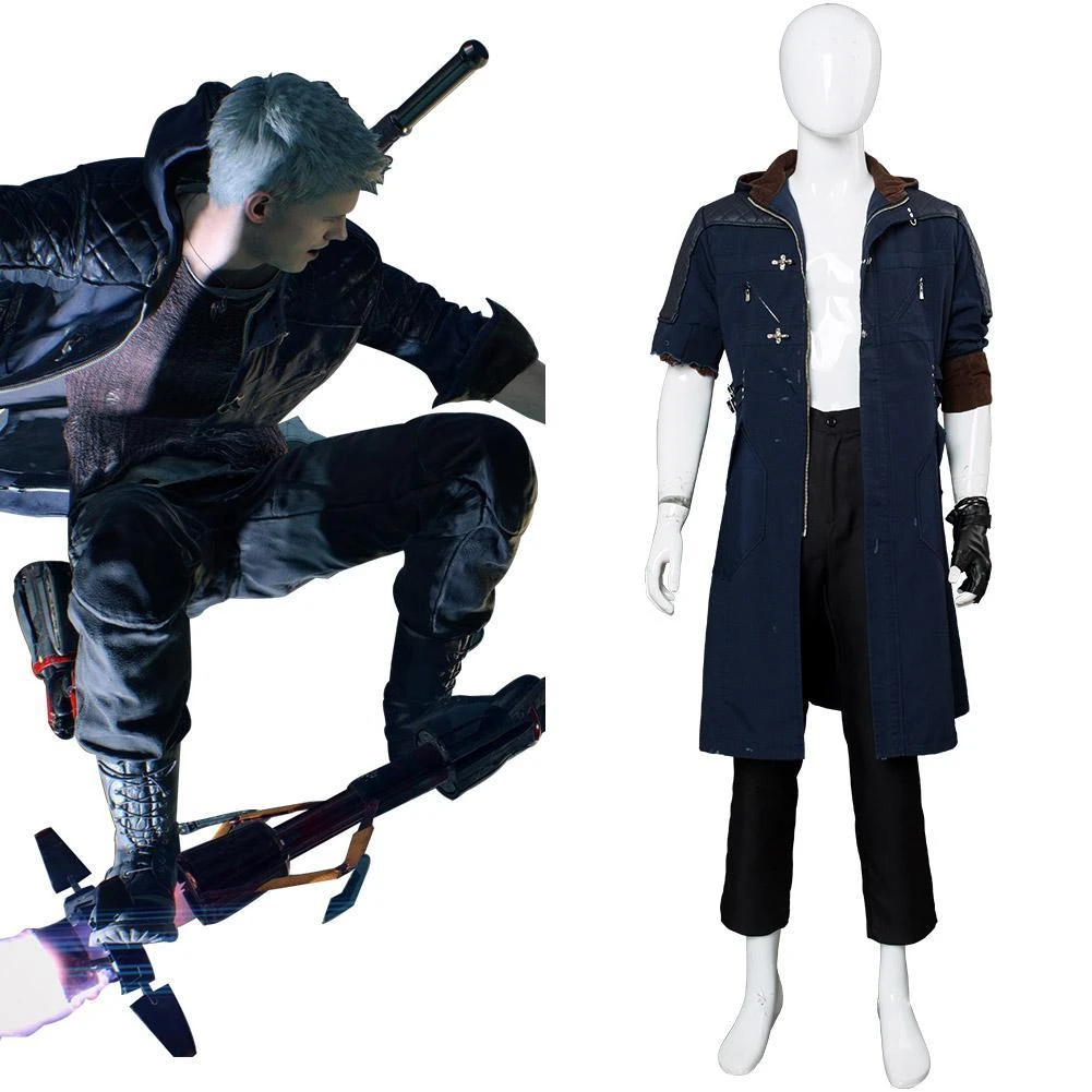 New Cosplaysky Devil May Cry V Nero Outfit Cosplay Costume Damaged Version New Arrivals 3 New Cosplaysky Devil May Cry V Nero Outfit Cosplay Costume Damaged Version New Arrivals