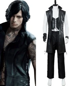 New Cosplaysky New Arrivals Devil May Cry 5 Mysterious Man Vitale V Cosplay Costume Version Two