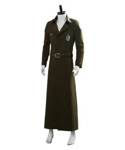 New Cosplaysky New Arrivals Attack On Titan Season 3 Eren Cosplay Costume Scouting Legion Soldier Officer Uniform