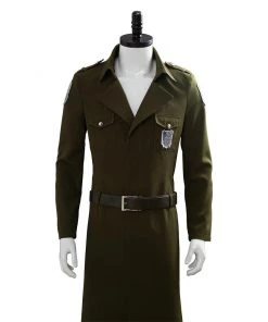 New Cosplaysky New Arrivals Attack On Titan Season 3 Eren Cosplay Costume Scouting Legion Soldier Officer Uniform