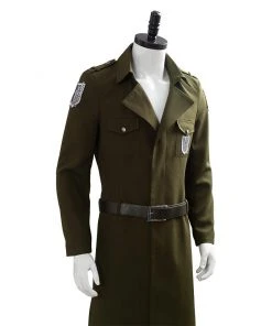 New Cosplaysky New Arrivals Attack On Titan Season 3 Eren Cosplay Costume Scouting Legion Soldier Officer Uniform