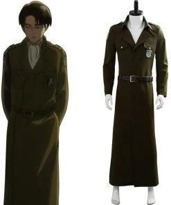 New Cosplaysky New Arrivals Attack On Titan Season 3 Eren Cosplay Costume Scouting Legion Soldier Officer Uniform