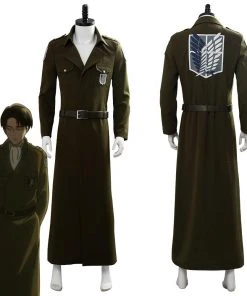 New Cosplaysky New Arrivals Attack On Titan Season 3 Eren Cosplay Costume Scouting Legion Soldier Officer Uniform