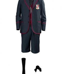 CosplaySky New Arrivals The Umbrella Academy Boys Kids Children School Uniform Cosplay Costume
