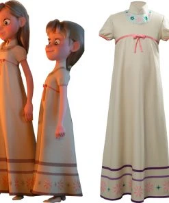 New Cosplaysky Frozen 2 Pajamas Dress For Children Kids Cosplay Costume