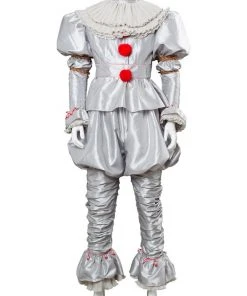 CosplaySky IT 2 Pennywise Clown Outfit Cosplay Costume Stephen King Adult Men Women New Arrivals 17 CosplaySky IT 2 Pennywise Clown Outfit Cosplay Costume Stephen King Adult Men Women New Arrivals