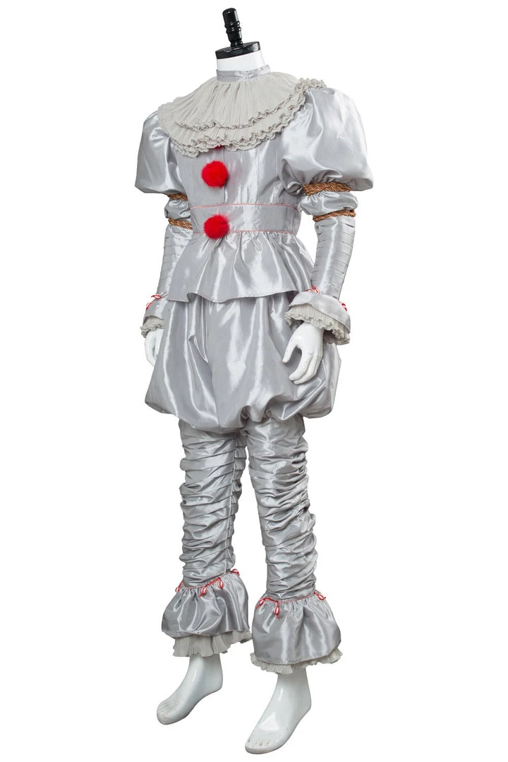 CosplaySky IT 2 Pennywise Clown Outfit Cosplay Costume Stephen King Adult Men Women New Arrivals 8 CosplaySky IT 2 Pennywise Clown Outfit Cosplay Costume Stephen King Adult Men Women New Arrivals