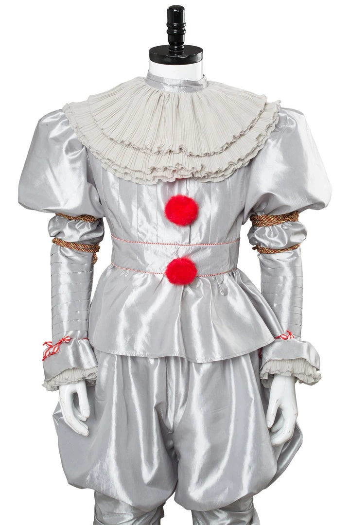CosplaySky IT 2 Pennywise Clown Outfit Cosplay Costume Stephen King Adult Men Women New Arrivals 12 CosplaySky IT 2 Pennywise Clown Outfit Cosplay Costume Stephen King Adult Men Women New Arrivals