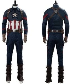 CosplaySky New Arrivals Avengers 4: Endgame Steve Rogers Captain America Cosplay Costume