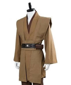 CosplaySky Star Wars Obi Wan Kenobi Jedi Cosplay Costume Brown Version No Cloak 19 CosplaySky Star Wars Obi Wan Kenobi Jedi Cosplay Costume Brown Version No Cloak