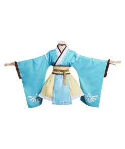 The Legend Of Zelda: Breath Of The Wild Link Original Design Lolita Kimono Cosplay Costume- Cossky® New Arrivals