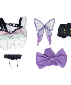 NewCosplay Demon Slayer Kochou Shinobu Lolita Halloween Original Designers Cosplay Costume New Arrivals