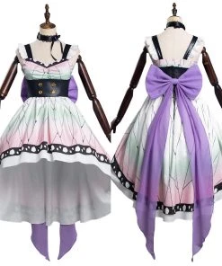 NewCosplay Demon Slayer Kochou Shinobu Lolita Halloween Original Designers Cosplay Costume New Arrivals