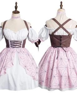 CosplaySky Demon Slayer: Kimetsu No Yaiba Kamado Nezuko Lolita Original Design Cosplay Costume New Arrivals