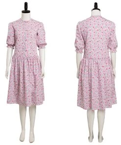 Fansholiday Beetle Juice Barbara Cosplay Costume Dress Outfits Halloween Carnival Suit New Arrivals