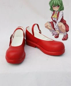 NewCosplay Touhou Project Kazami Yuuka Cosplay Shoes Boots
