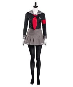 NewCosplay Super DanganRonpa 2 Peko Pekoyama Comic Con Party Cosplay Costume