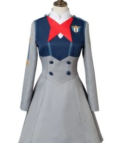 NewCosplay DARLING In The FRANXX Ichigo Code 015 Girls Uniform Dress Cosplay Costume