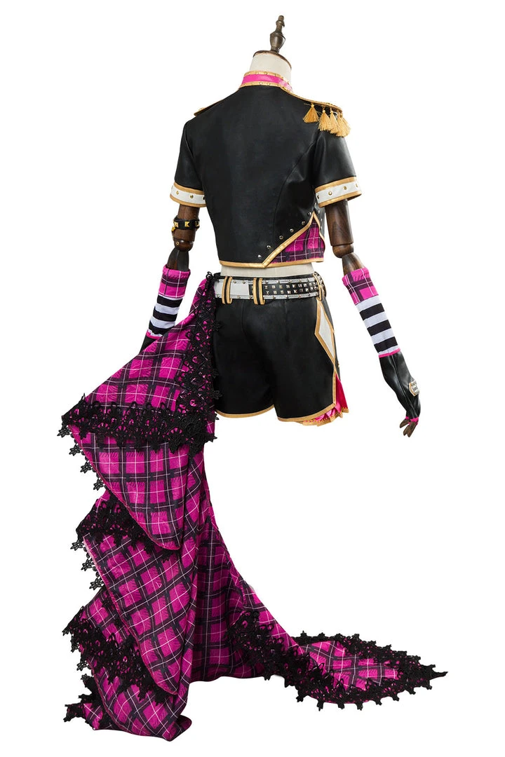 NewCosplay Love Live! Sunshine!! Aqours Sakurauchi Riko Punk Rock Outfit Cosplay Costume 8 NewCosplay Love Live! Sunshine!! Aqours Sakurauchi Riko Punk Rock Outfit Cosplay Costume