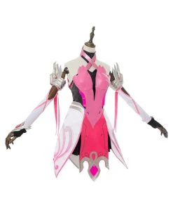 New Cosplaysky New Arrivals Overwatch Mercy Angela Ziegler Outfit Pink Mercy Skin Cosplay Costume 15 New Cosplaysky New Arrivals Overwatch Mercy Angela Ziegler Outfit Pink Mercy Skin Cosplay Costume