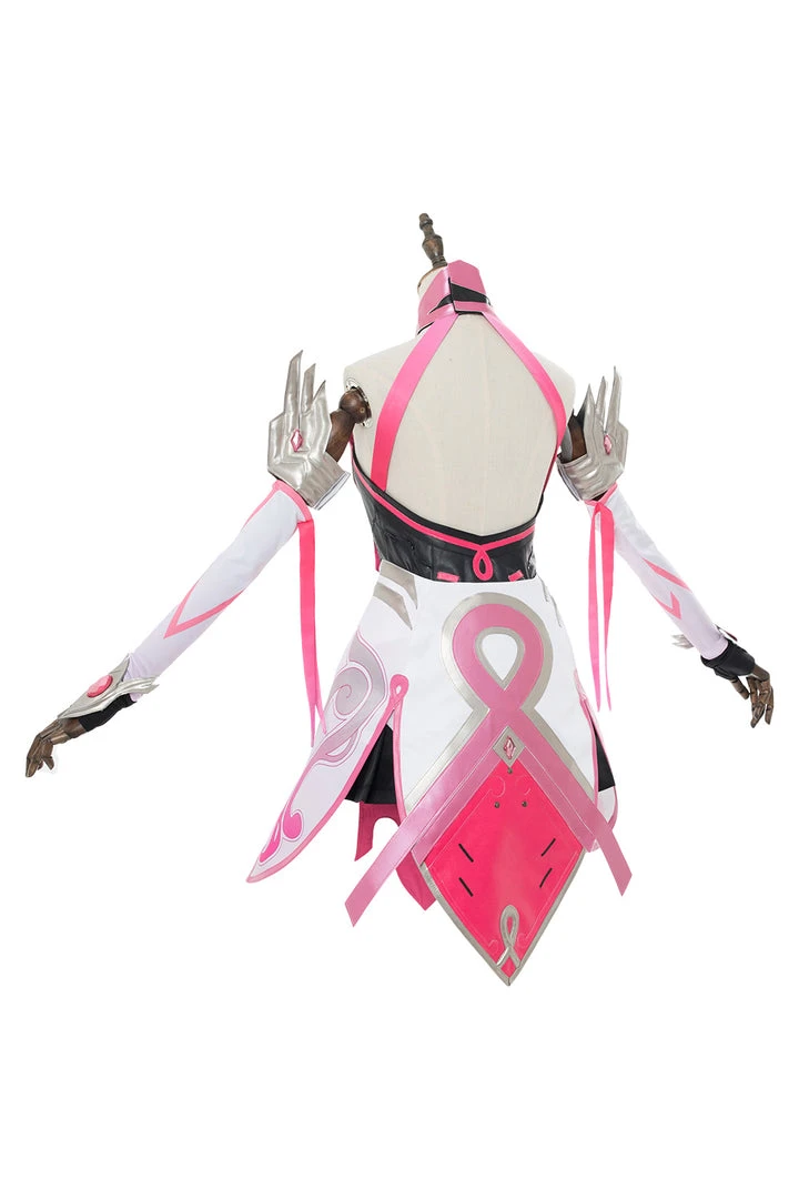 New Cosplaysky New Arrivals Overwatch Mercy Angela Ziegler Outfit Pink Mercy Skin Cosplay Costume 8 New Cosplaysky New Arrivals Overwatch Mercy Angela Ziegler Outfit Pink Mercy Skin Cosplay Costume