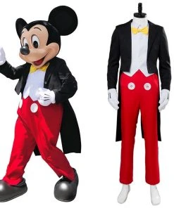 New Cosplaysky Disney Mickey Mouse Adult Dinner Tuxedo Suit Halloween Cosplay Costume New Arrivals