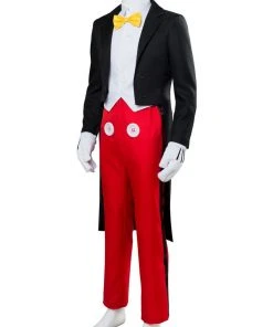 New Cosplaysky Disney Mickey Mouse Adult Dinner Tuxedo Suit Halloween Cosplay Costume New Arrivals 15 New Cosplaysky Disney Mickey Mouse Adult Dinner Tuxedo Suit Halloween Cosplay Costume New Arrivals