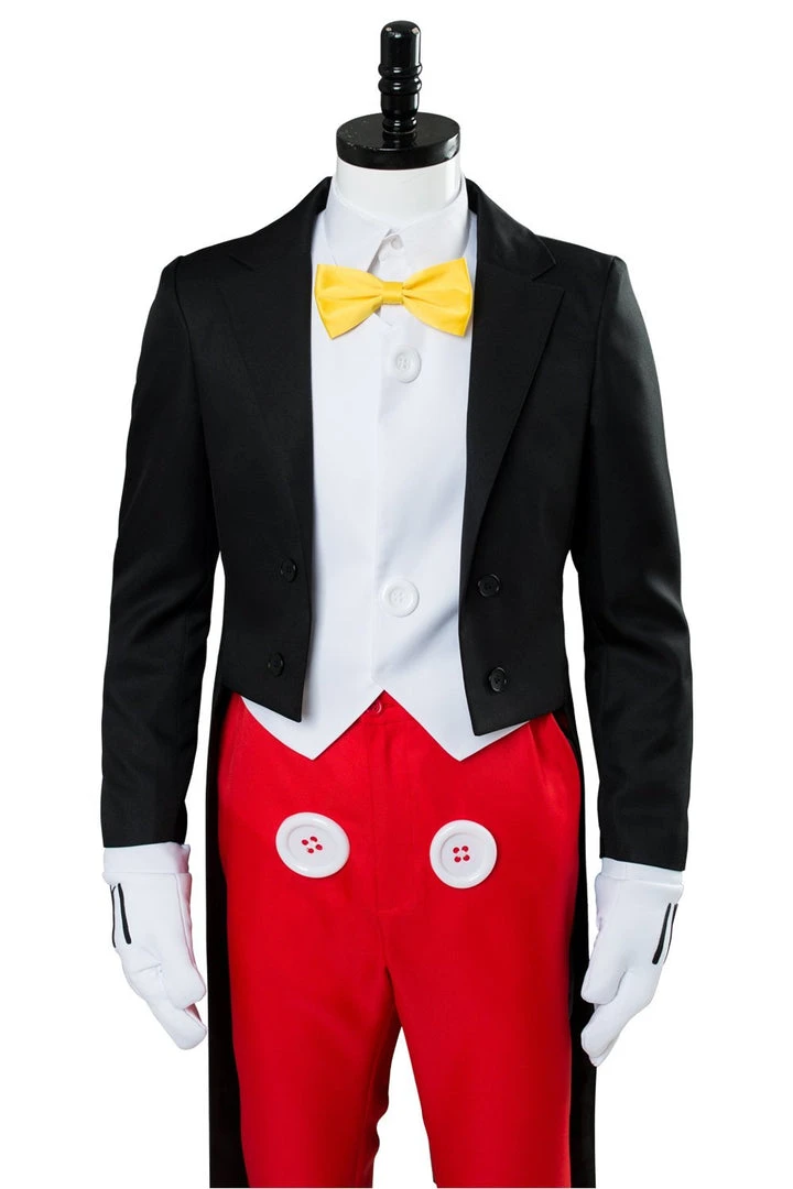 New Cosplaysky Disney Mickey Mouse Adult Dinner Tuxedo Suit Halloween Cosplay Costume New Arrivals 10 New Cosplaysky Disney Mickey Mouse Adult Dinner Tuxedo Suit Halloween Cosplay Costume New Arrivals