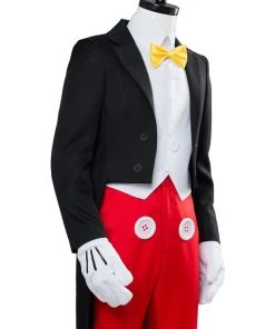 New Cosplaysky Disney Mickey Mouse Adult Dinner Tuxedo Suit Halloween Cosplay Costume New Arrivals 21 New Cosplaysky Disney Mickey Mouse Adult Dinner Tuxedo Suit Halloween Cosplay Costume New Arrivals