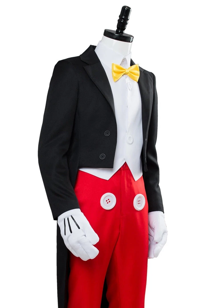 New Cosplaysky Disney Mickey Mouse Adult Dinner Tuxedo Suit Halloween Cosplay Costume New Arrivals 12 New Cosplaysky Disney Mickey Mouse Adult Dinner Tuxedo Suit Halloween Cosplay Costume New Arrivals