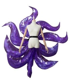 New Cosplaysky New Arrivals League Of Legends The Nine-Tailed Fox Ahri Tails K/DA Skin Cosplay Outfit
