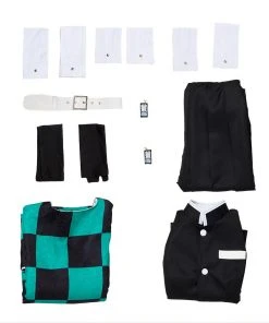 CosplaySky Demon Slayer Kamado Tanjirou Outfit Cosplay Costume