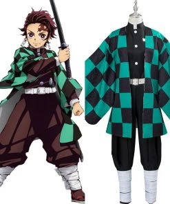CosplaySky Demon Slayer Kamado Tanjirou Outfit Cosplay Costume