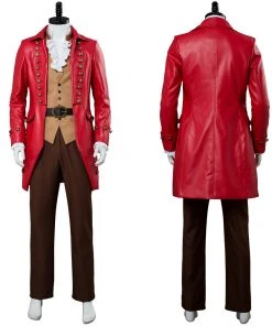 Cossky New Arrivals Beauty And The Beast Gaston Halloween Drive Thru Cosplay Costume