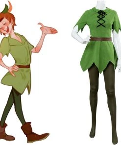 CosplaySky Peter Pan Female Halloween Carnival Suit Cosplay Costume