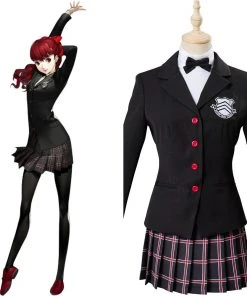 CosplaySky Persona 5 The Royal Yoshizawa Kasumi School Uniform Cosplay Costume