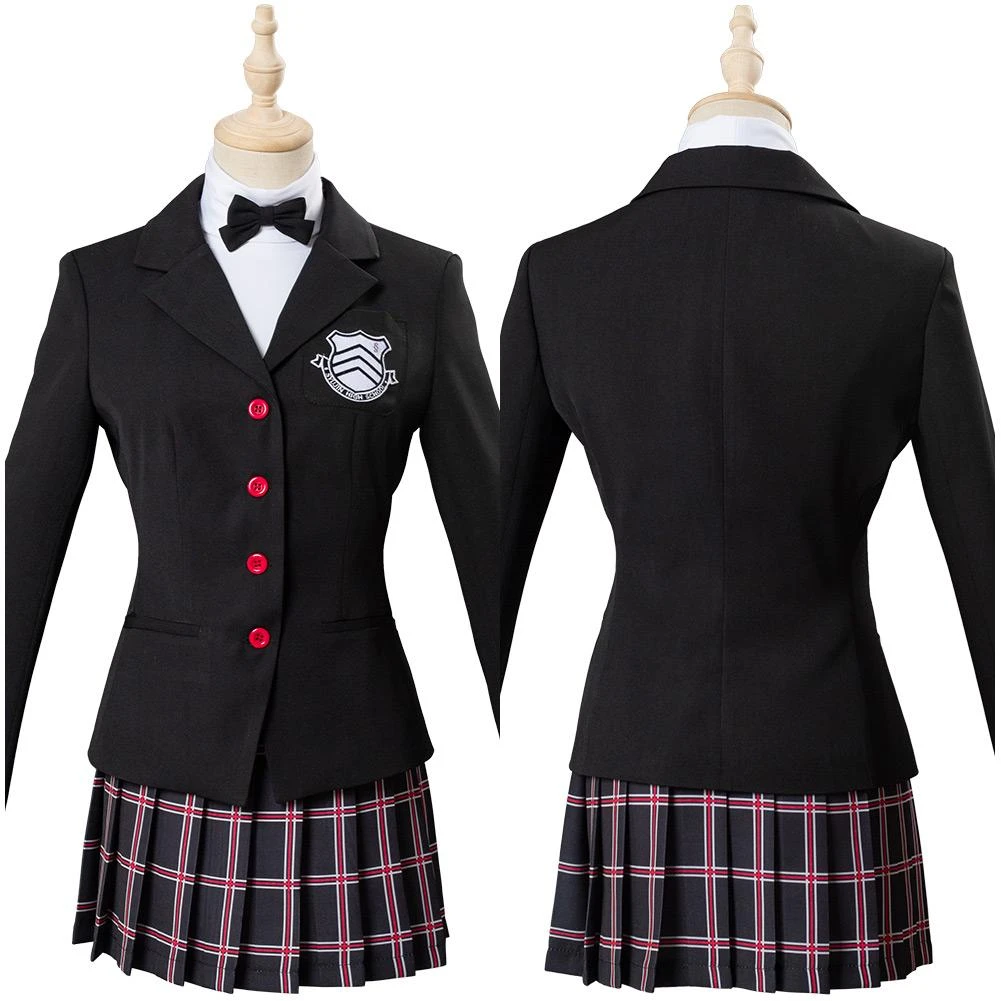 CosplaySky Persona 5 The Royal Yoshizawa Kasumi School Uniform Cosplay Costume 13 CosplaySky Persona 5 The Royal Yoshizawa Kasumi School Uniform Cosplay Costume