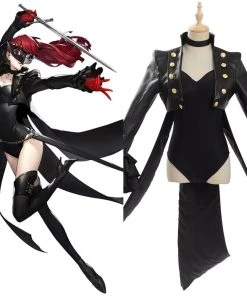 CosplaySky Persona 5 The Royal Yoshizawa Kasumi Phantom Thief Cosplay Costume
