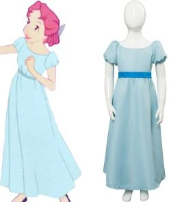 New Cosplaysky New Arrivals Peter Pan Wendy Darling Kids Children Halloween Carnival Suit Cosplay Costume
