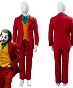 NewCosplay 2019 Joker Arthur Fleck Kids Children Suit Cosplay Costume New Arrivals