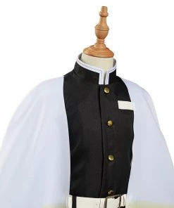 NewCosplay Demon Slayer: Kimetsu No Yaiba Rengoku Kyoujurou Cosplay Costume For Kids Children 18 NewCosplay Demon Slayer: Kimetsu No Yaiba Rengoku Kyoujurou Cosplay Costume For Kids Children