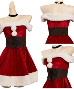 Cosplaygift My Dress-Up Darling Kitagawa Marin Christmas Dress Hat Accessories Cosplay Costume Outfits New Arrivals