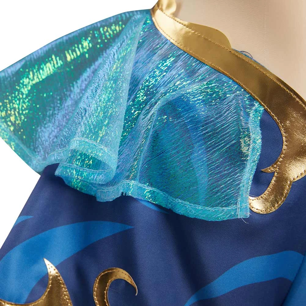 Fandombuy League Of Legends LoL Seraphine Song Of Ocean Skin Cosplay Costume 10 Fandombuy League Of Legends LoL Seraphine Song Of Ocean Skin Cosplay Costume