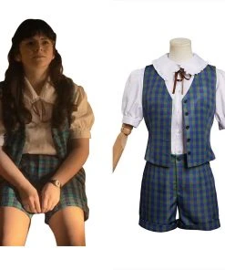 Cosplaygift Stranger Things Season 4 Suzie Cosplay Costume Vest Shirt Shorts Outfits Halloween Carnival Suit