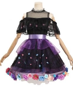 Viele Kostüme Adult Encanto Isabella Original Design Cosplay Costume Witch Dress Hat Outfits Halloween Carnival Suit-cossky® New Arrivals