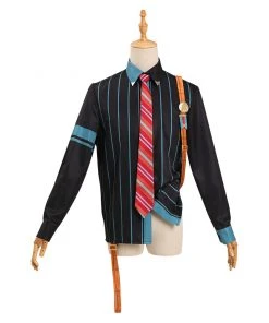 Fandomsky Ensemble Stars - Amagi Hiiro Cosplay Costume Shirt Necktie Belt Outfits Halloween Carnival Suit