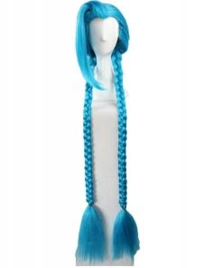 Cossky League Of Legends LoL Jinx Hair Carnival Halloween Party Props Cosplay Wig