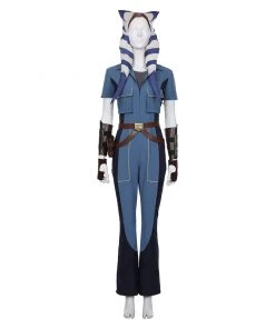 NewCosplay Star Wars: The Clone Wars Season 7 Ahsoka Tano Overalls Halloween Carnival Suit Cosplay Costume New Arrivals