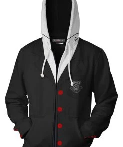 New Cosplaysky Persona 5 Hoodie P5 Ren Amamiya 3D Zip Up Sweatshirt Unisex New Arrivals