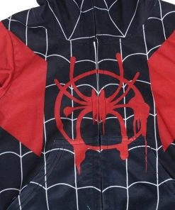 CosplaySky Spider-Man Hoodie Kids Spider-Verse Miles Morales Gwen Stacy Noir Peter Cosplay Costume 13 CosplaySky Spider-Man Hoodie Kids Spider-Verse Miles Morales Gwen Stacy Noir Peter Cosplay Costume